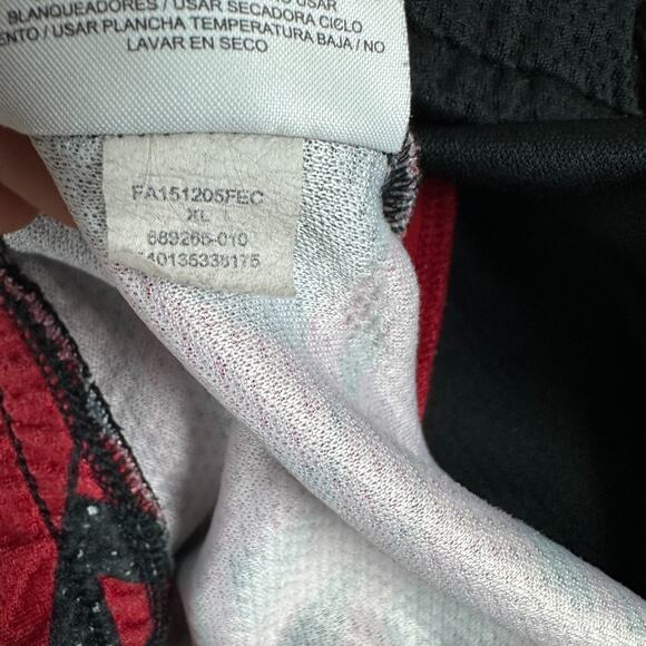 Nike Jordan Basketball Shorts Mens Extra Large Black Red Jumpman Geometric READ - Picture 14 of 15